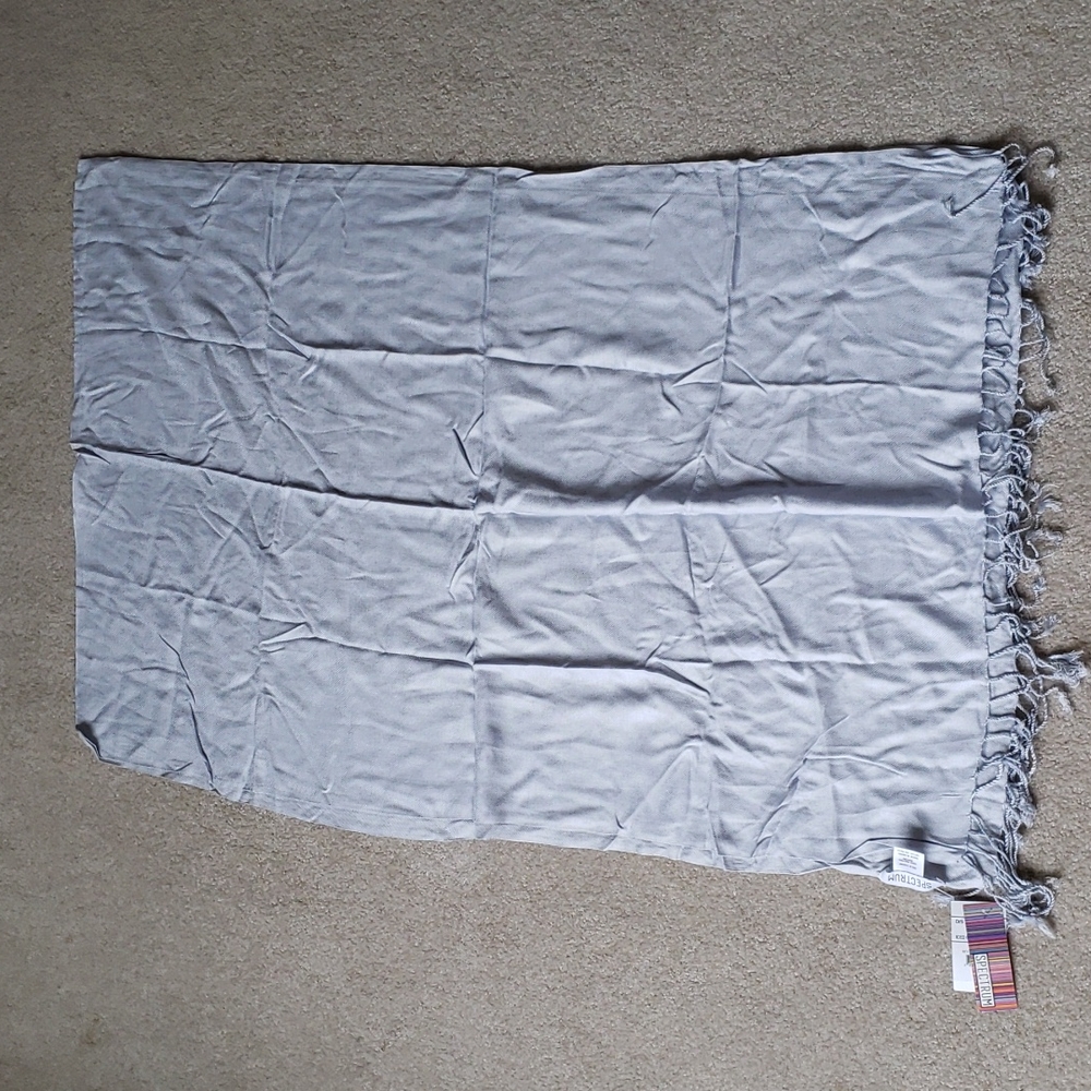 NWT Spectrum Baby Blue Long Scarf. 25" x70"